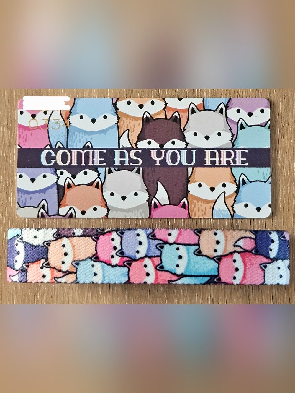 ZOX "COME AS YOU ARE" #334 UNRELEASED RARE Interactive Collectible Wristband